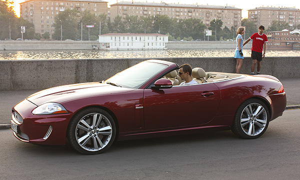 Jaguar XKR: напрочь без крыши